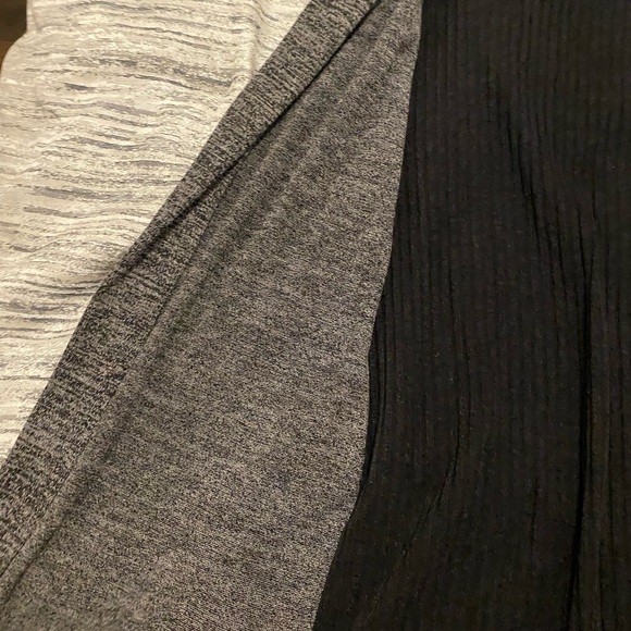 Gray Open-Front Women's Dress - Picture 3 of 4